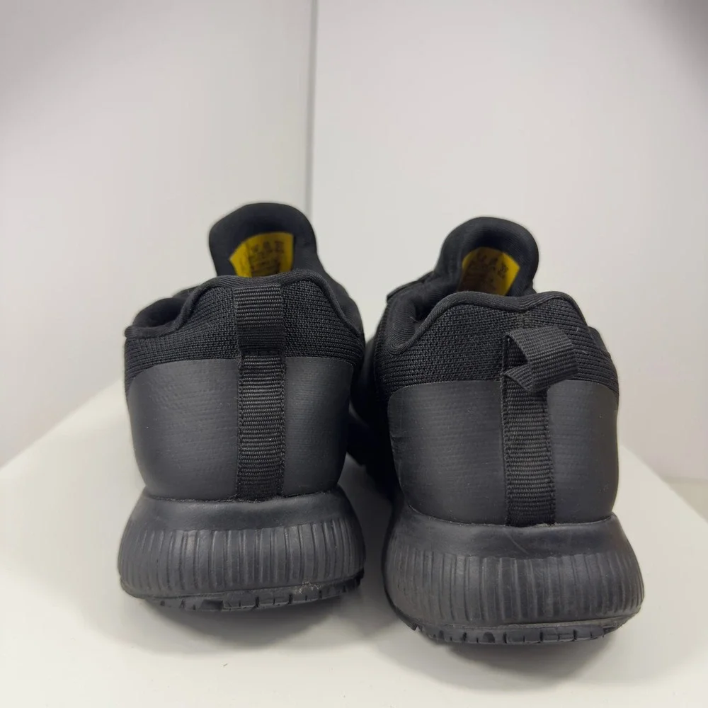 Skechers Work Squad Women Size 8 Black Slip Resistant Wide Fit Shoes 77222W